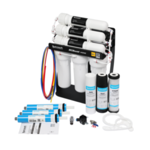 Osmoseur inverse Robust mini Ecosoft avec ses filtres et ses 3 membranes d’osmose inverse