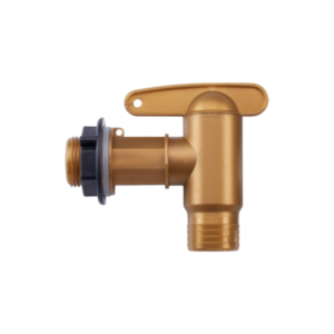 Robinet plastique imitation laiton Garantia pour récupérateur d’eau de pluie